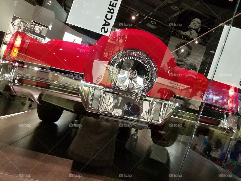 Chuck Barry's Cadillac back