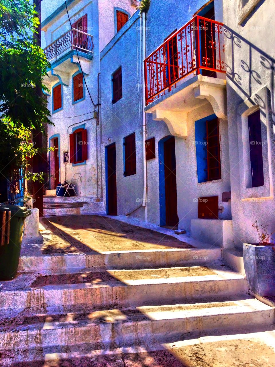 Back streets of nisyros 
