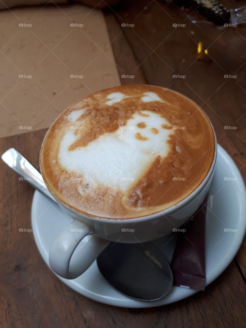 coffee and cat