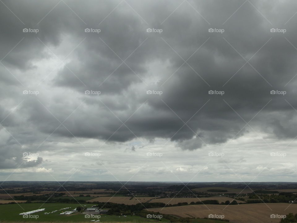 Storm Above The Airfield