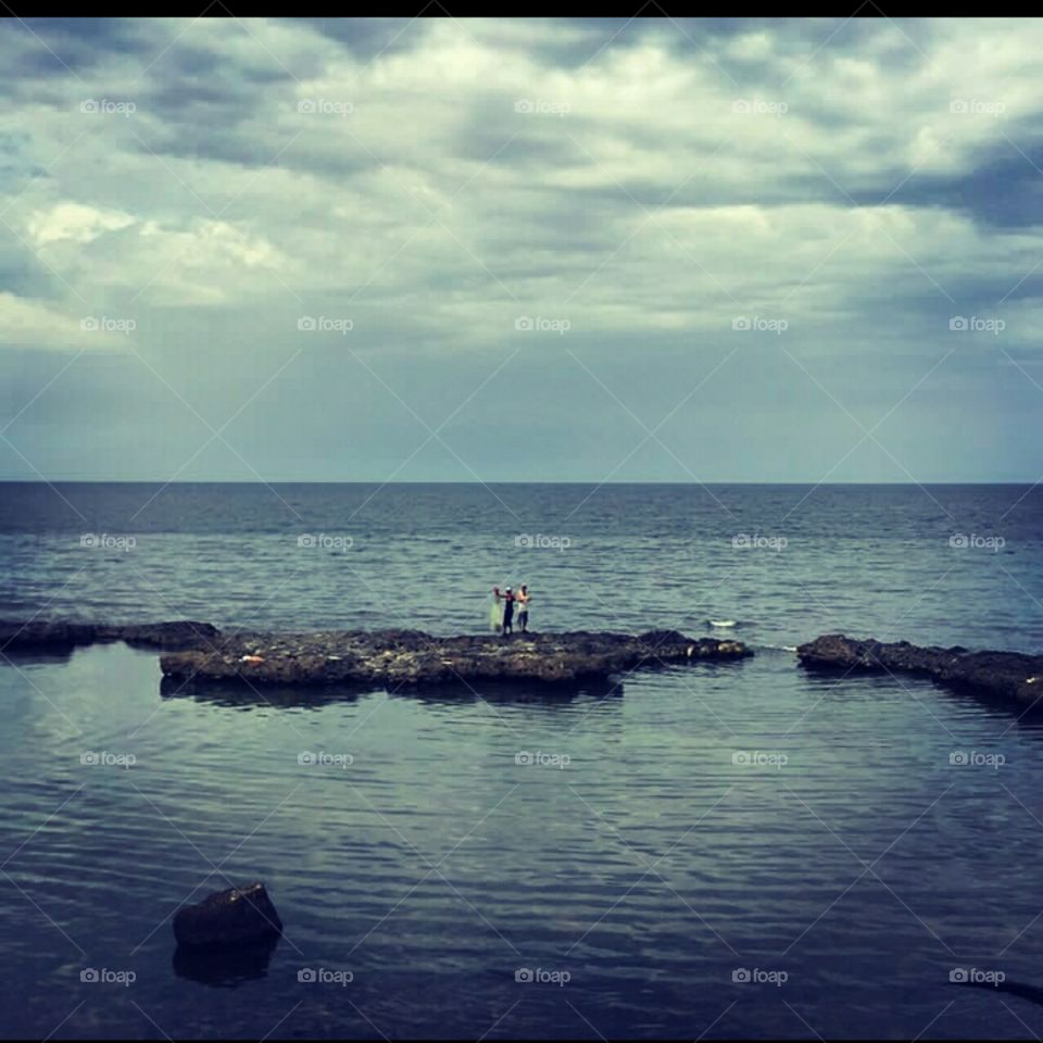 Sea in Tripoli Libya