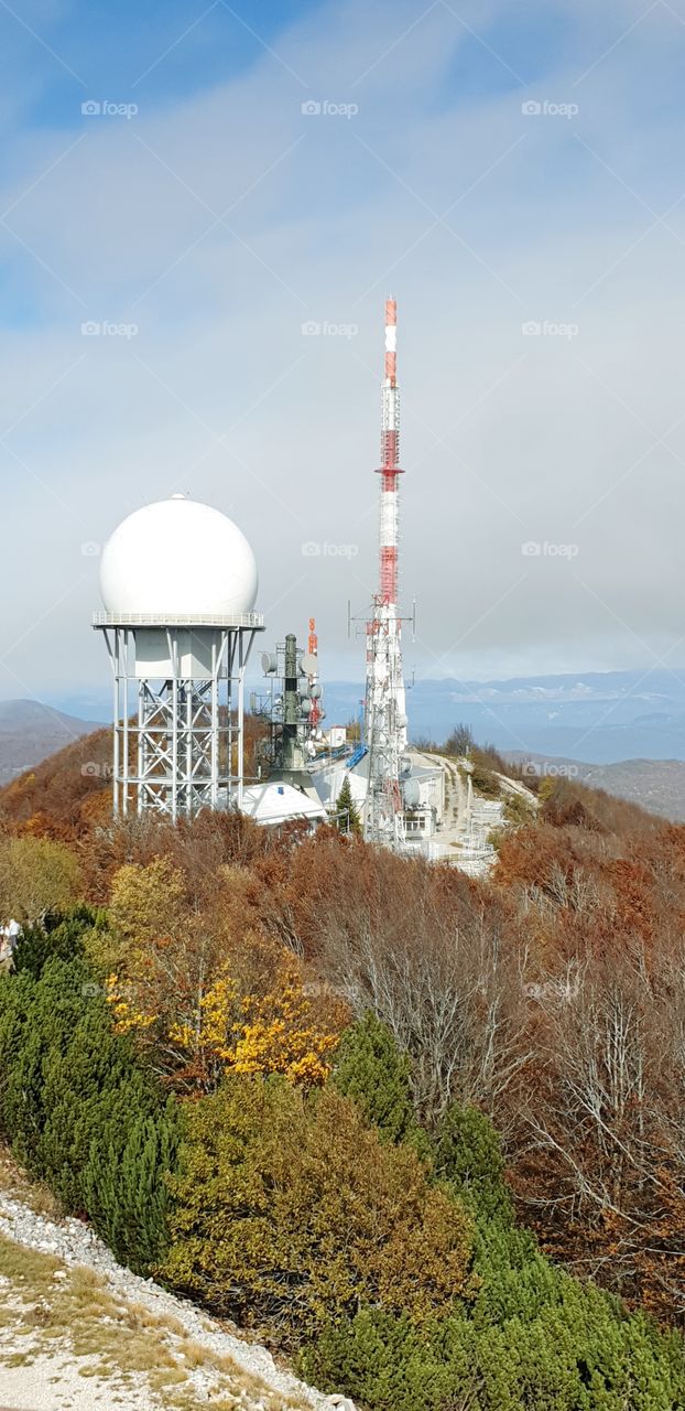 peak of the mountain