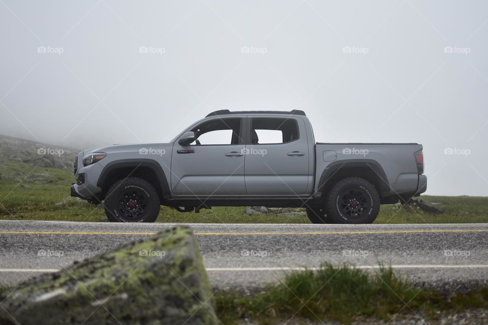 Our first truck. Toyota Tacoma TRD Pro. Been with us through ups and downs.