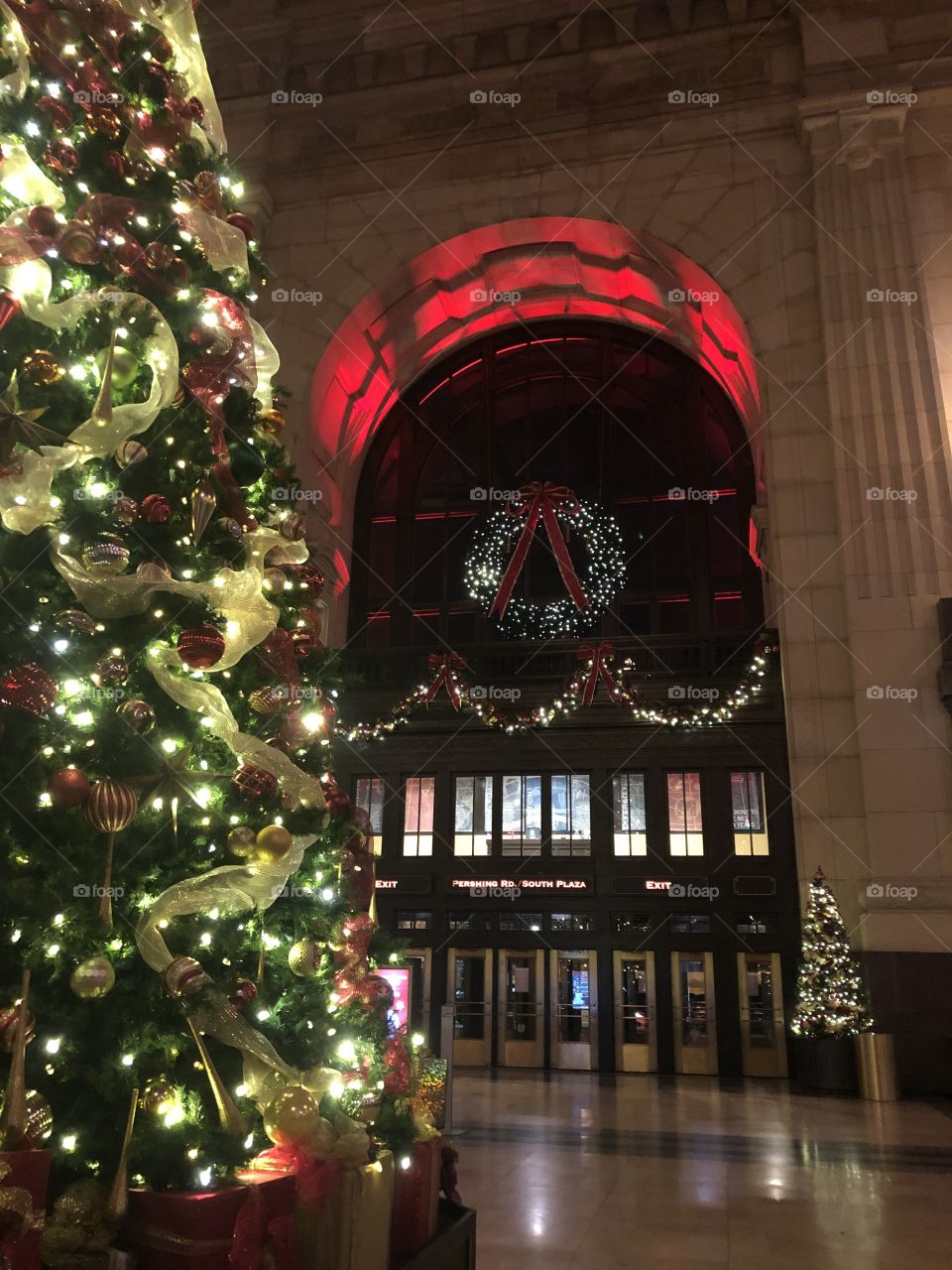 Christmas Decor at Union Station