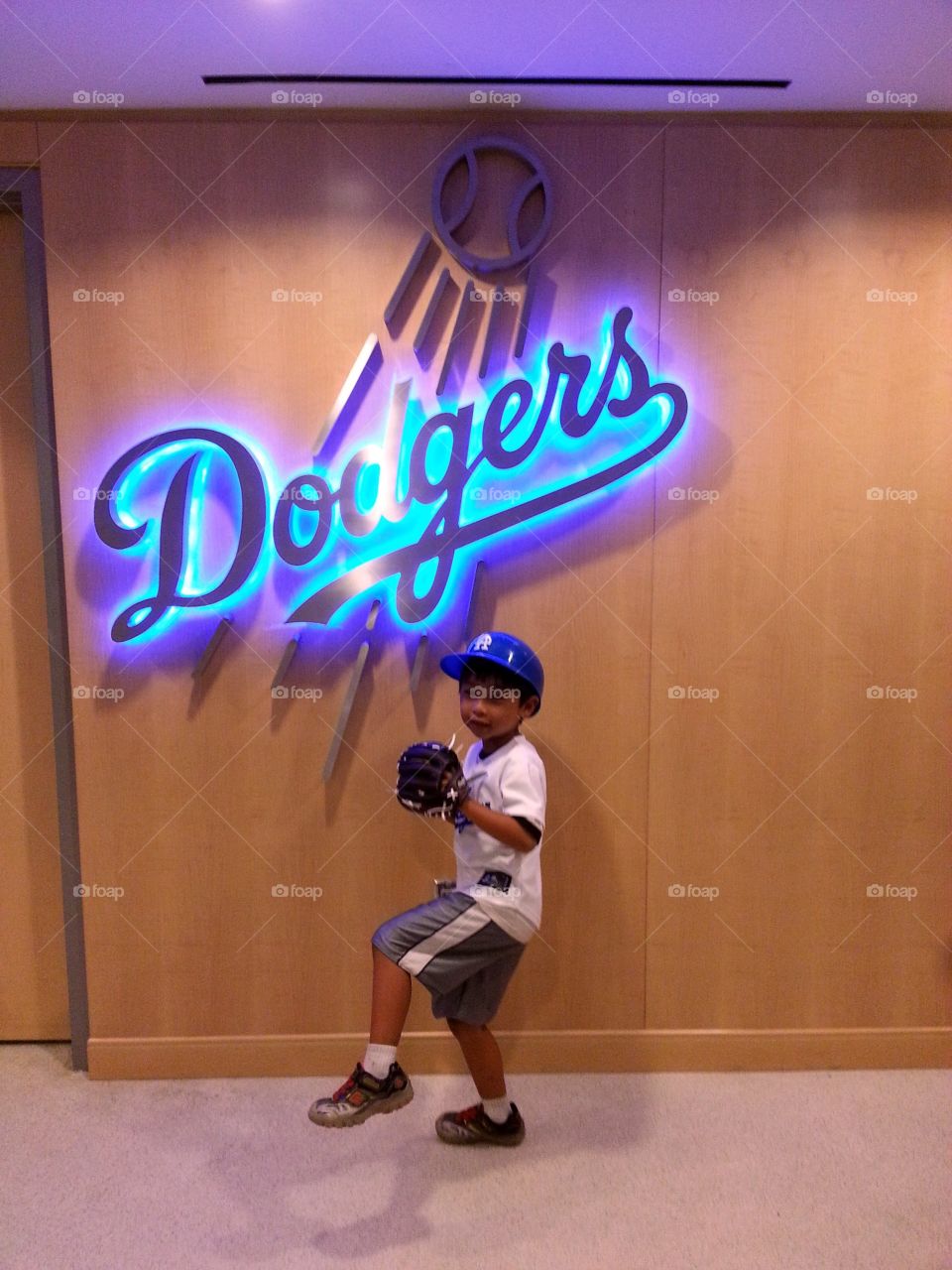 Dodgers clubhouse