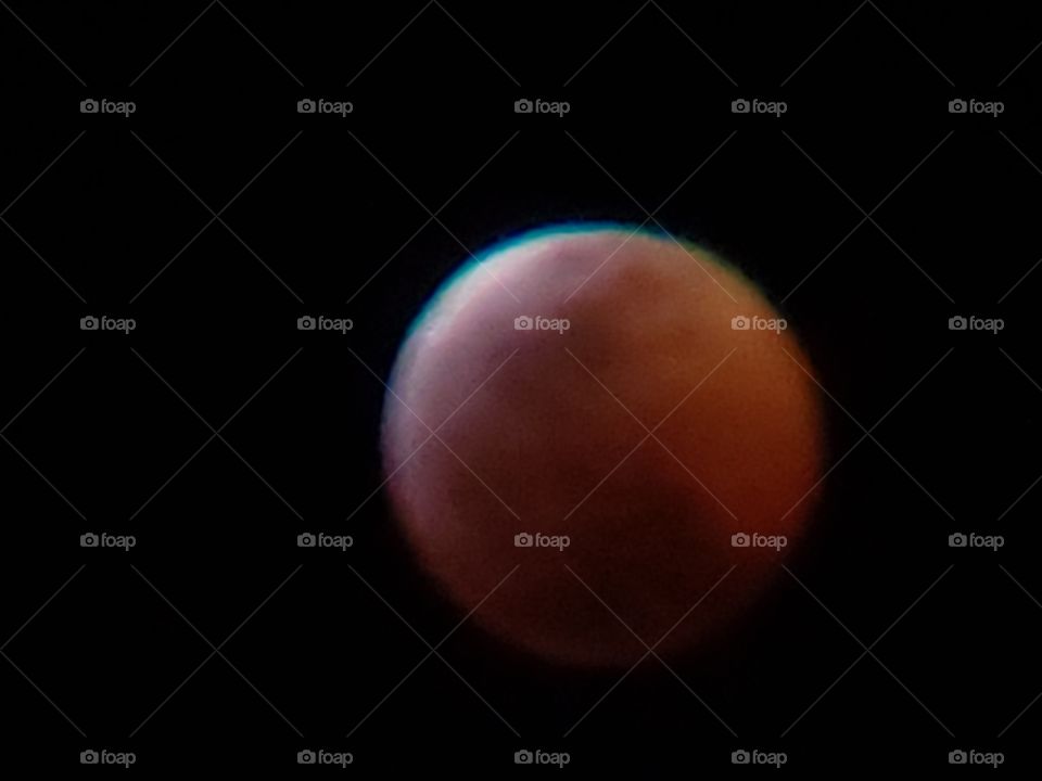 eclipse wolf moon red