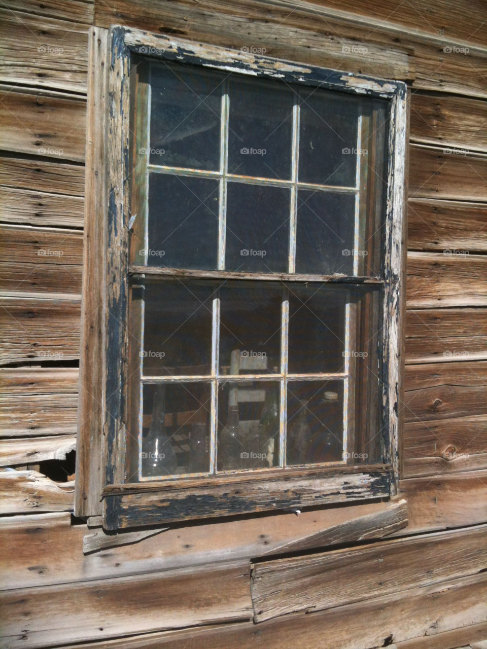 glass wood window old by melody