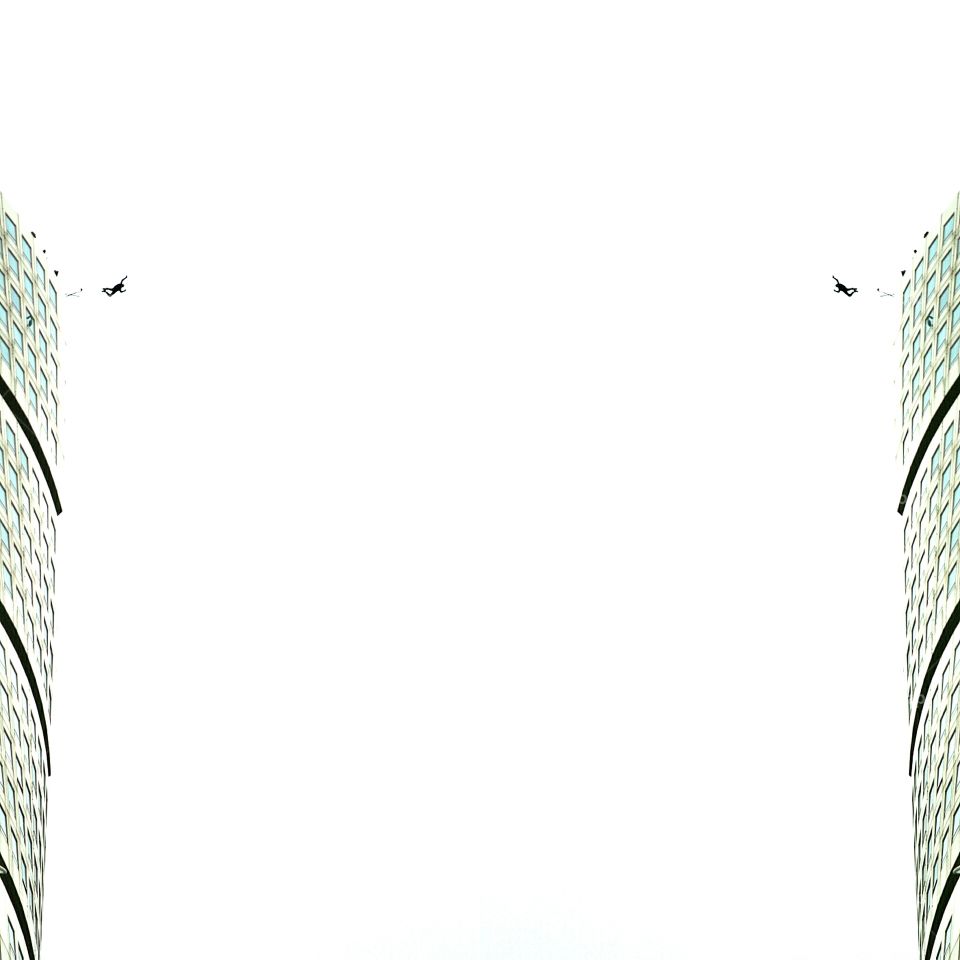 If I jump, would you meet me halfway? . skydivers celebrate turning torso in malmö