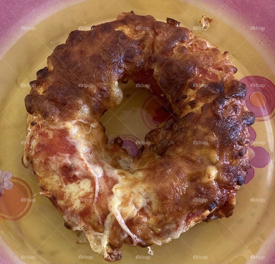 Pizza donuts