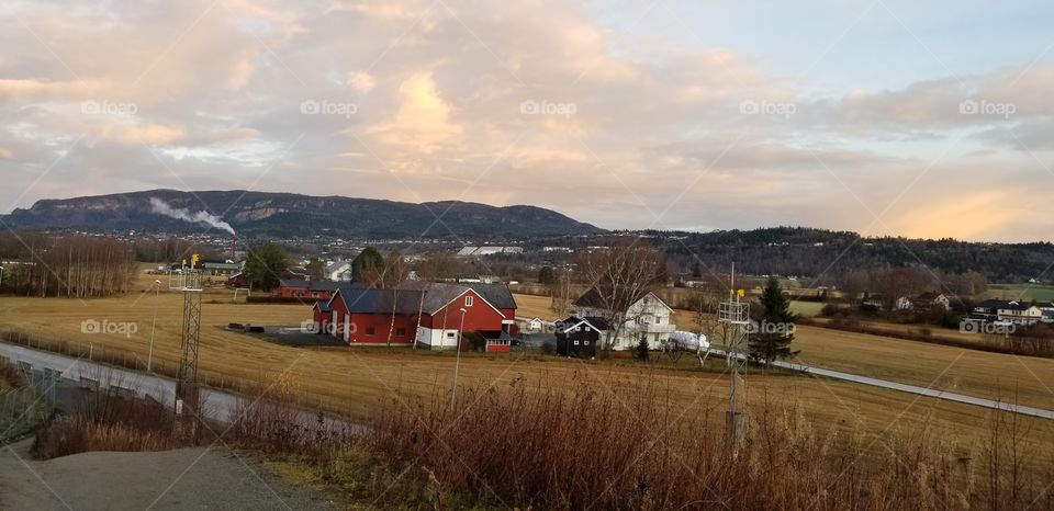 Norway sunrise