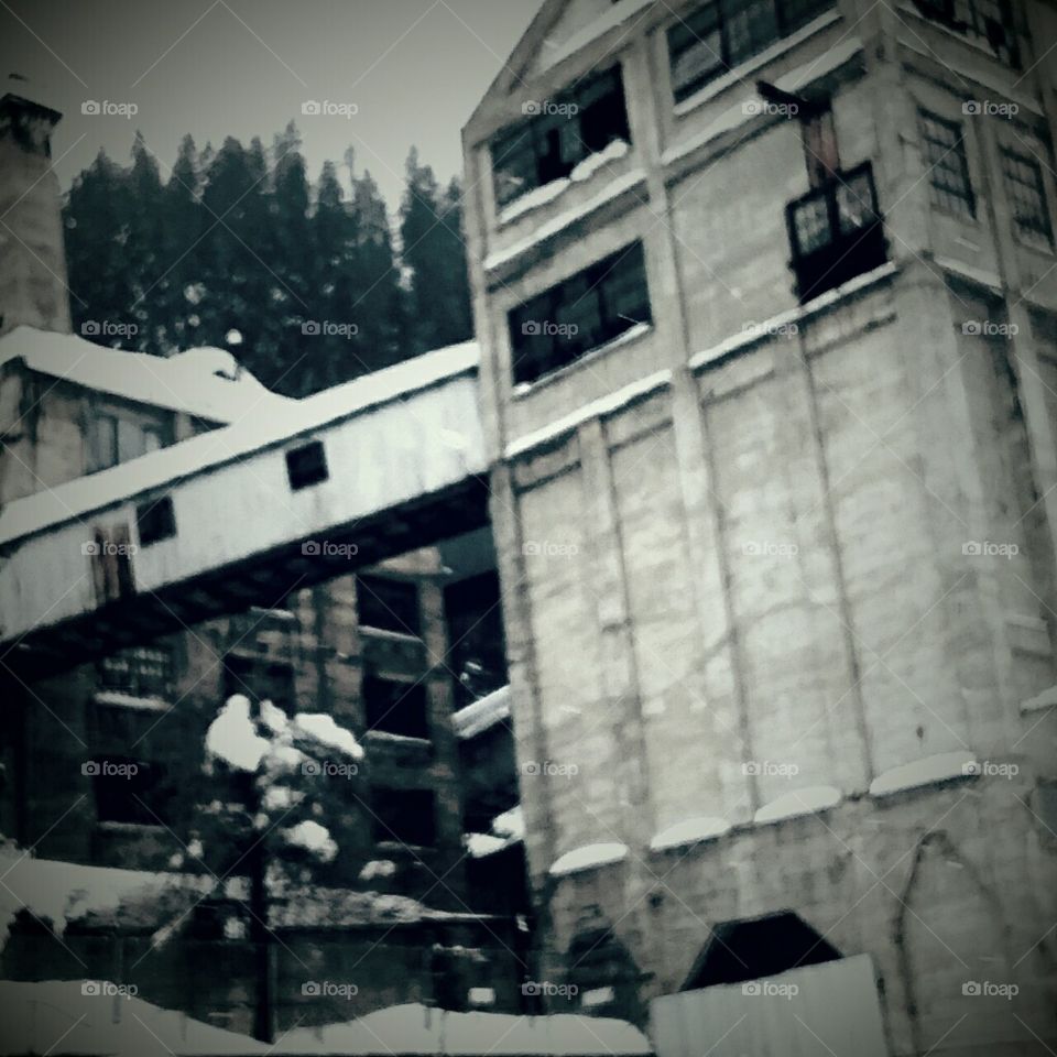 Abandoned Mining Building