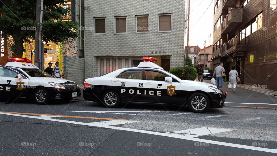 JAPAN TOKYO Patrol car