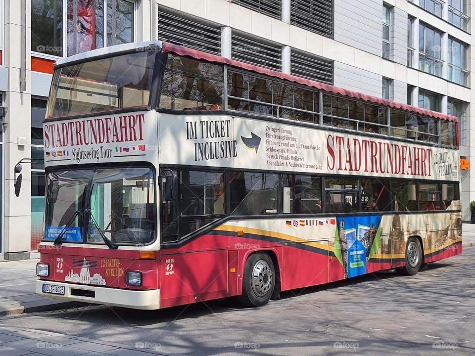 Get on the Double decker Sightseeing bus in Germany (May 2022)