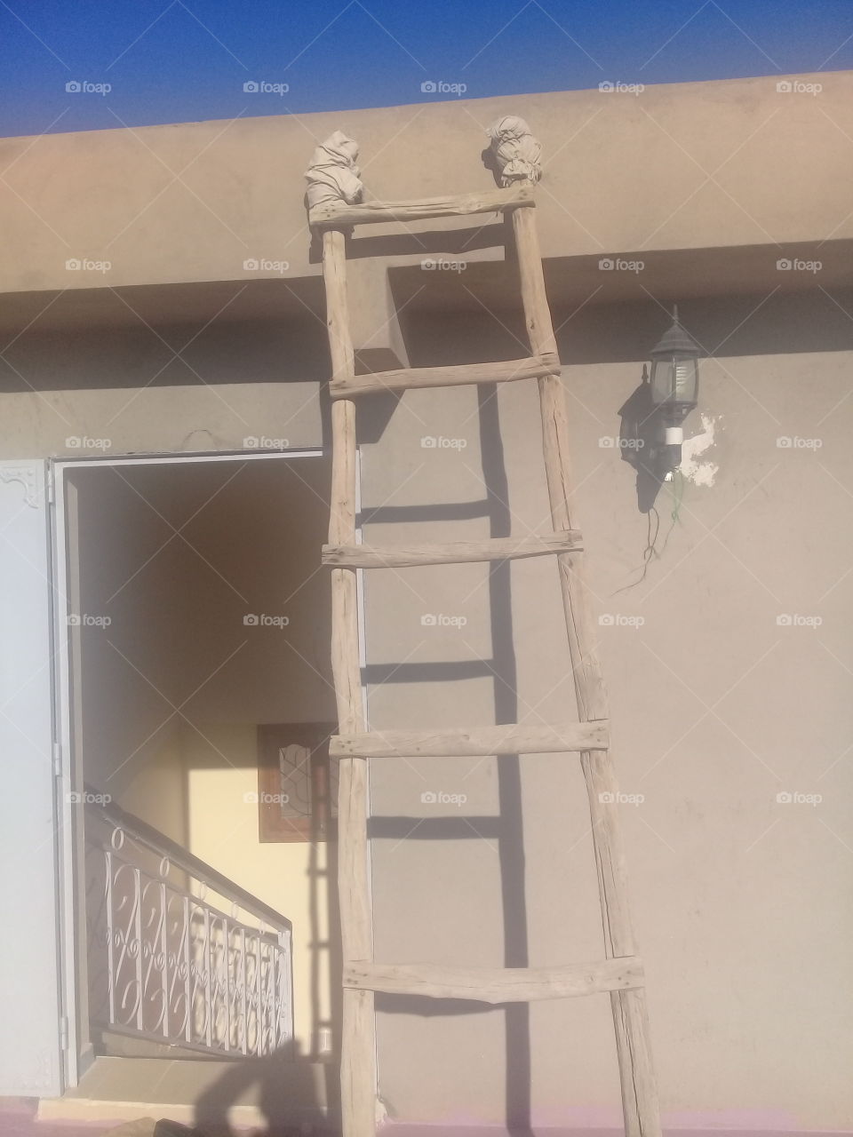 Architecture, Ladder, No Person, Window, Family