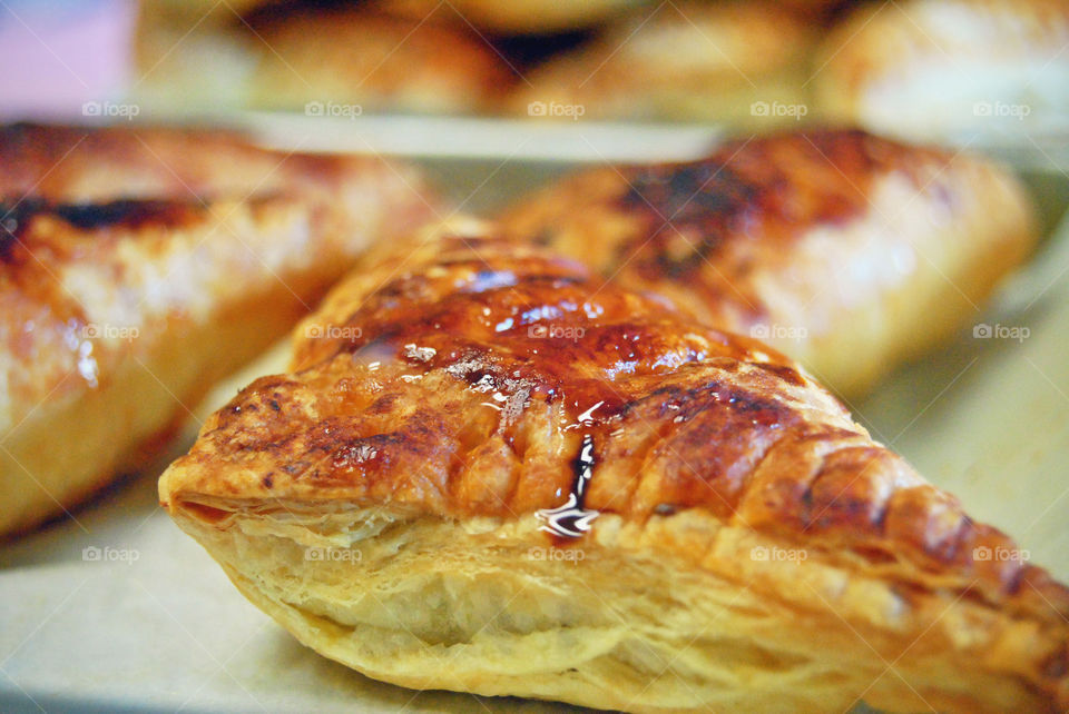 Extreme close-up of food