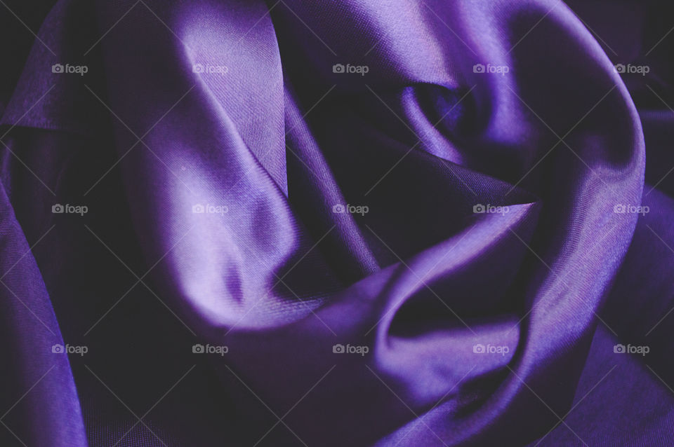 Close-up of shiny fabric