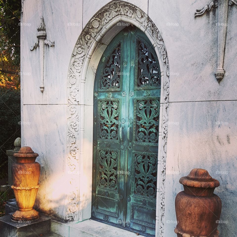 Tomb door
