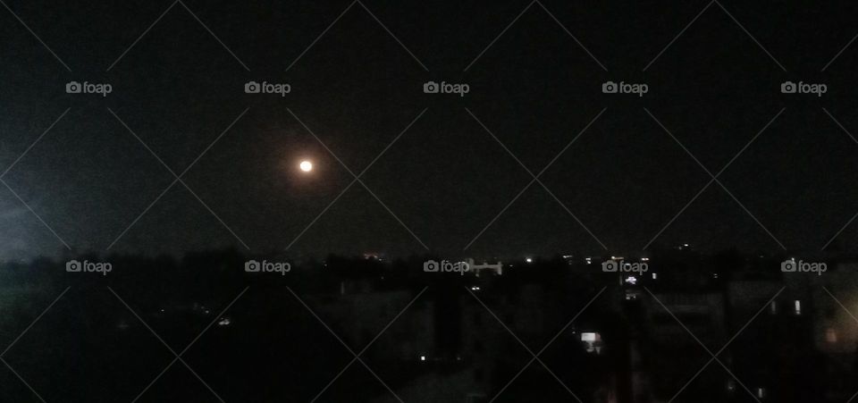 Walking in the moonlight 🌙♥️