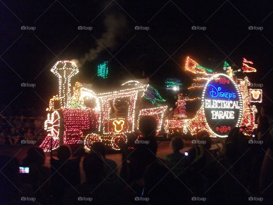 Disneys electric parade