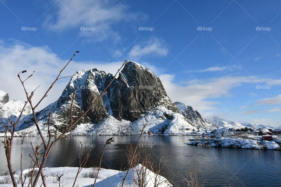 Beautiful Lofoten Fjords