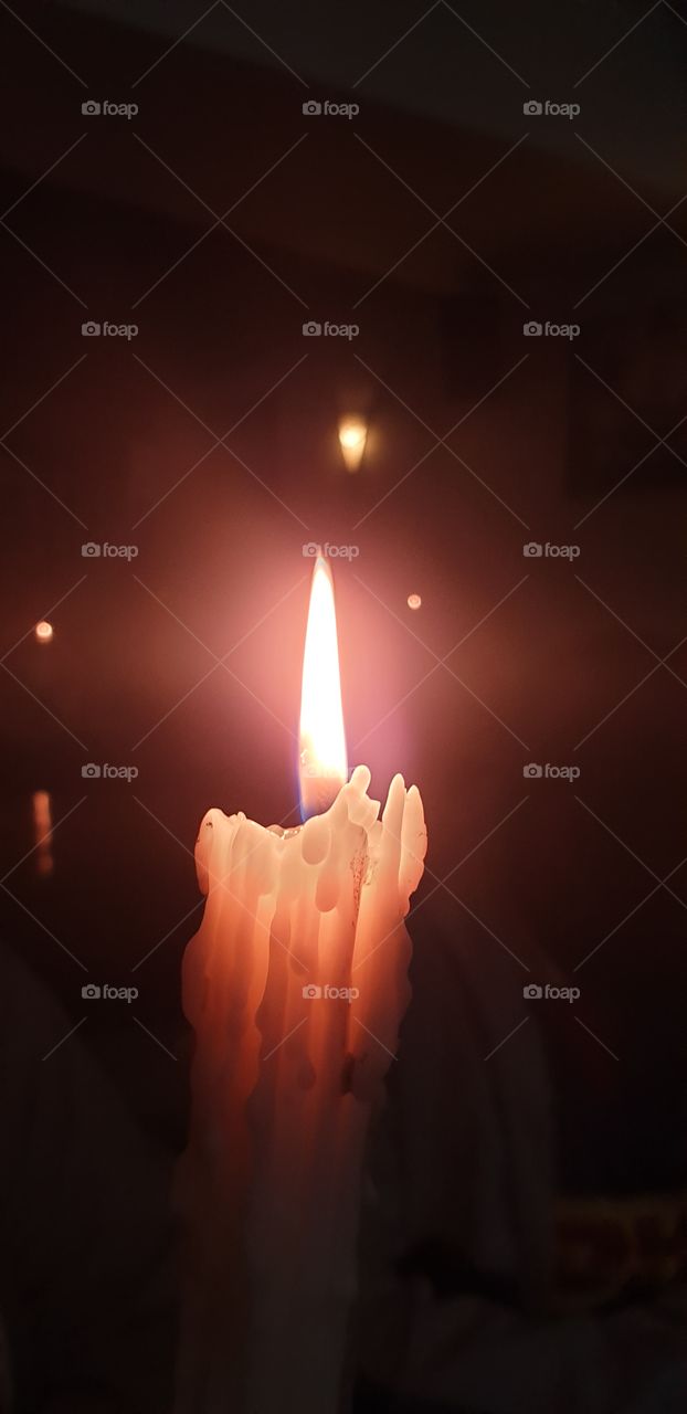 Magical Bokeh candlelight