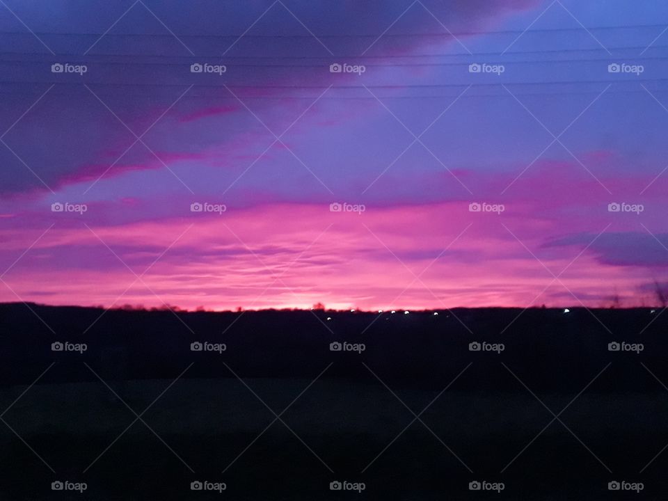 Beautiful morning sky