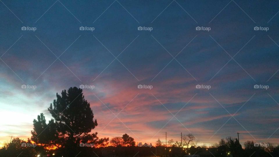 Lovely Colorado Morning Sky