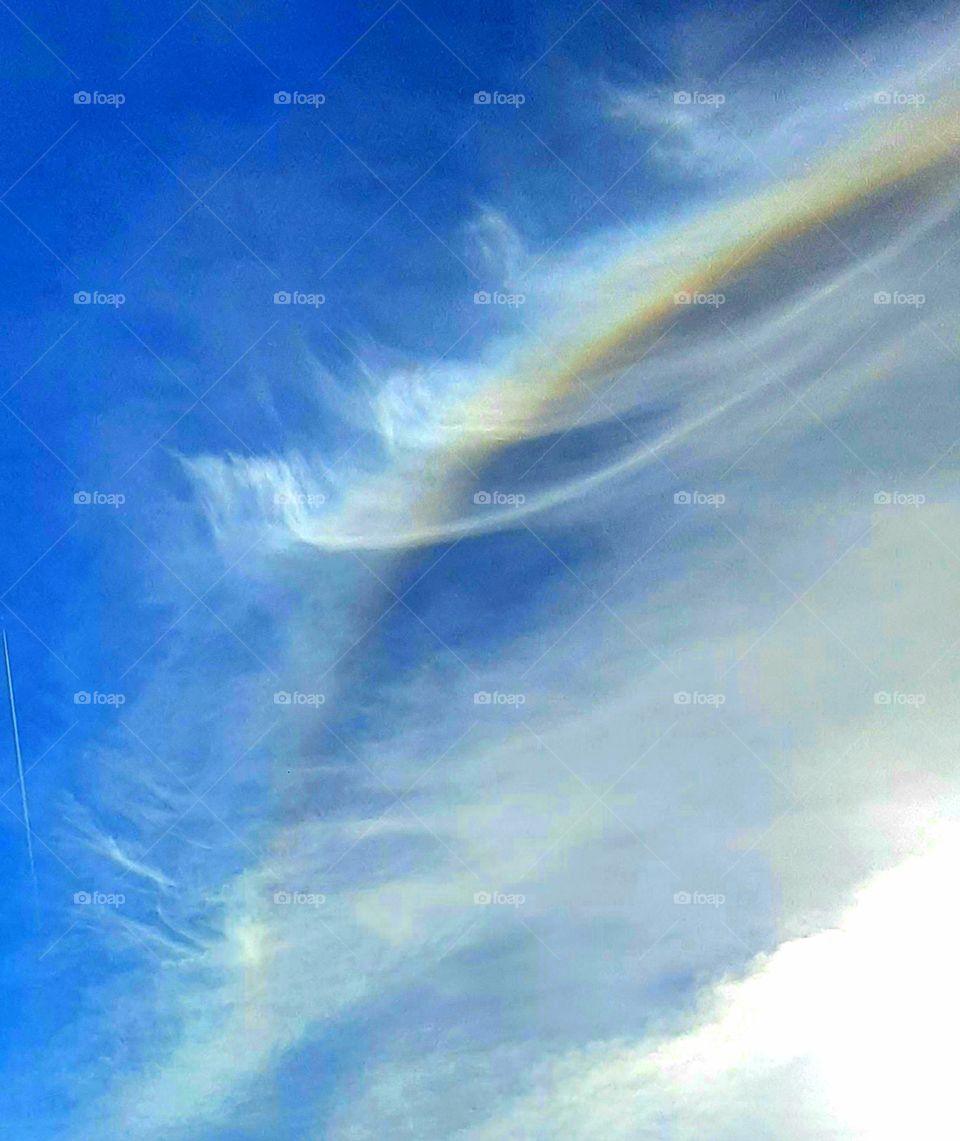 rainbow clouds