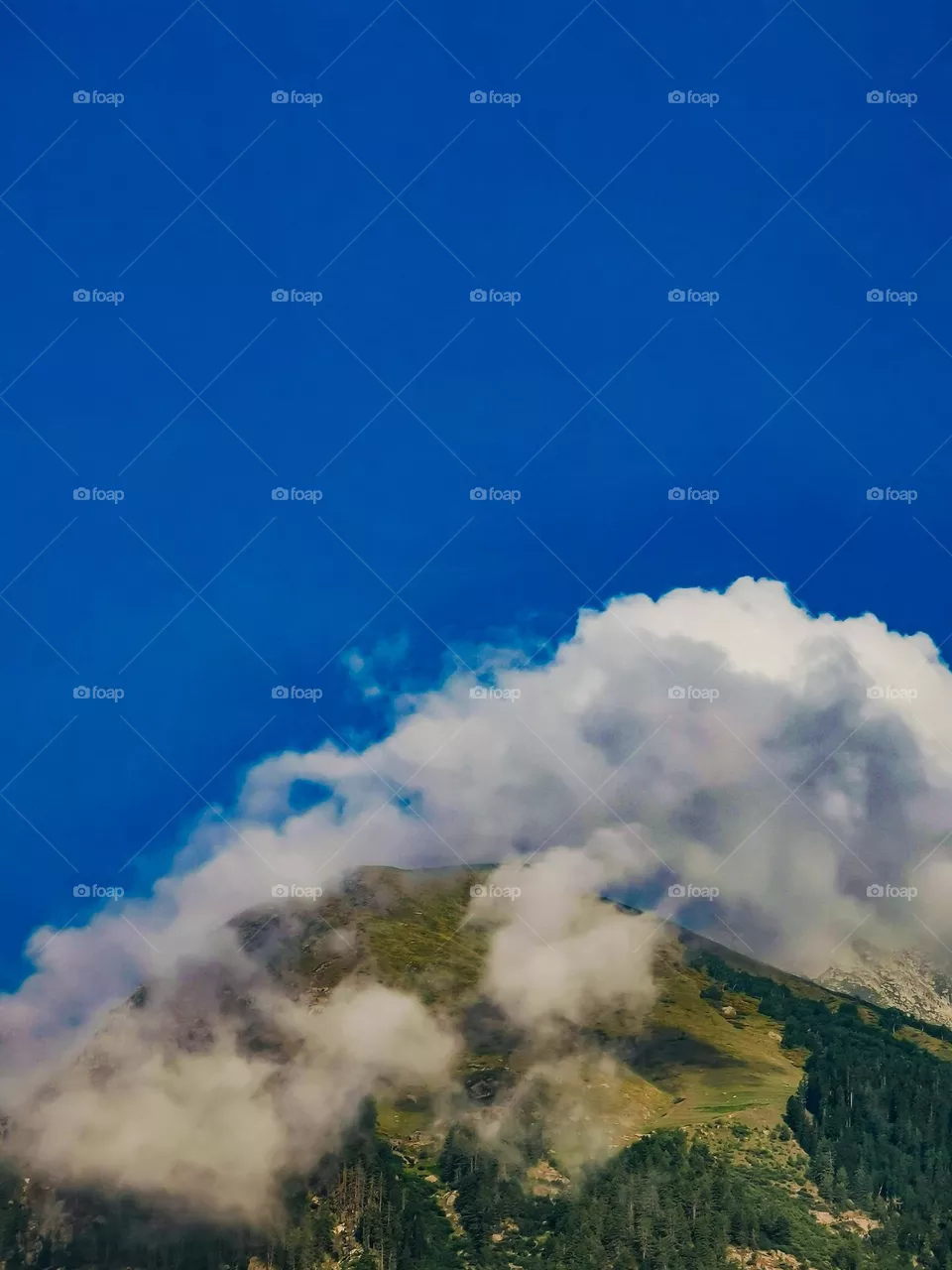 Mountain clouds