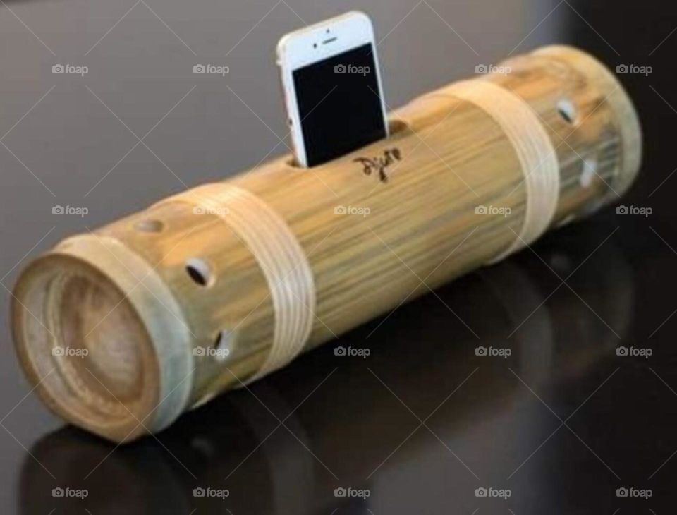 Wood Smartphone Speaker