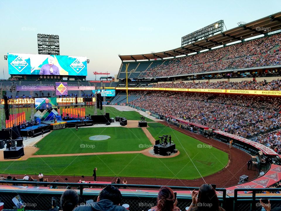 Concert at the baseball stadium