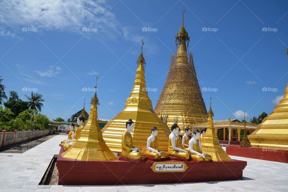 “Shin Za Lin” Pagoda at Dawes, Myanmar 