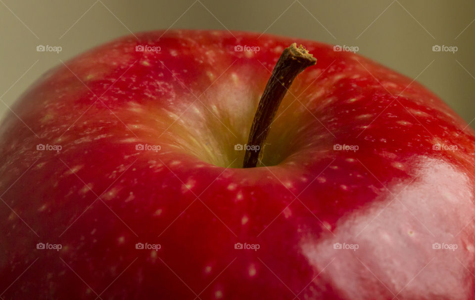 Close up of an apple