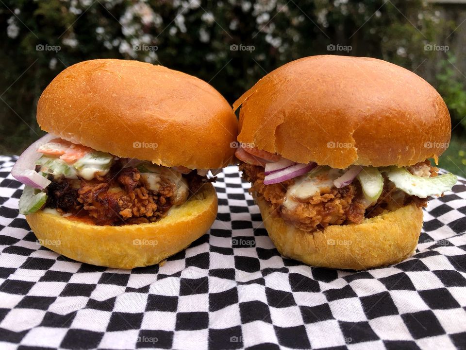 Fried Chicken Sandwiches 