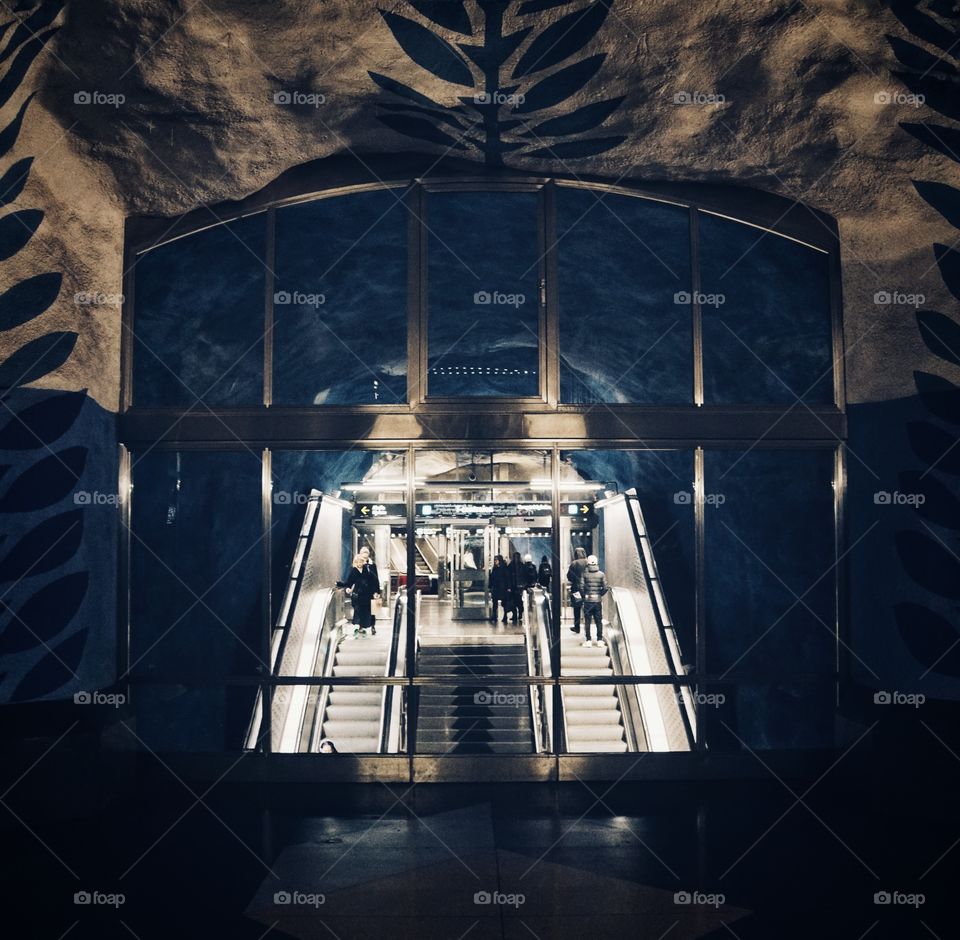 Underpass to the subway