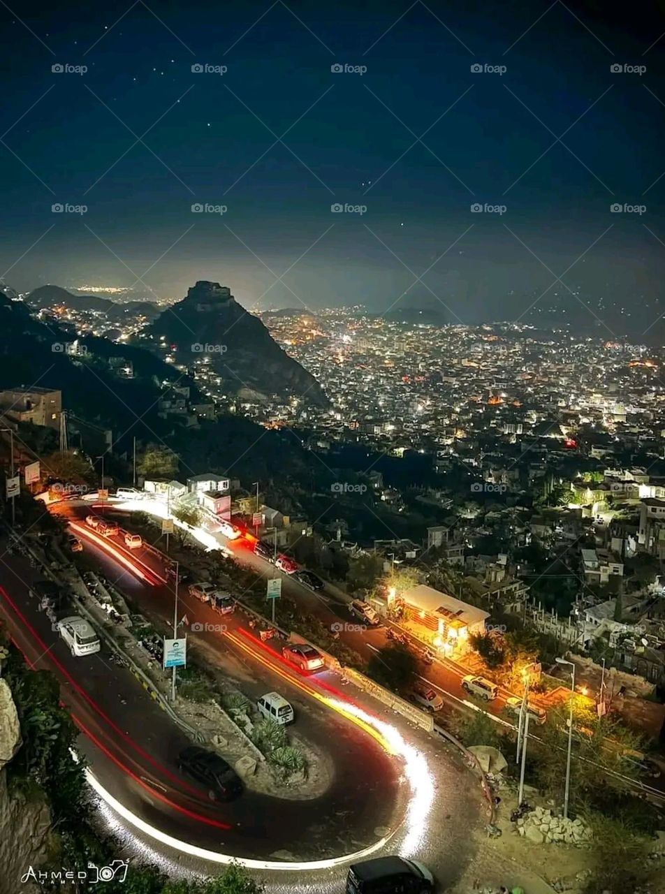 Glory be to God, and the wonderful view, and nothing more wonderful than it, is the scenery of happy Yemen, gentlemen