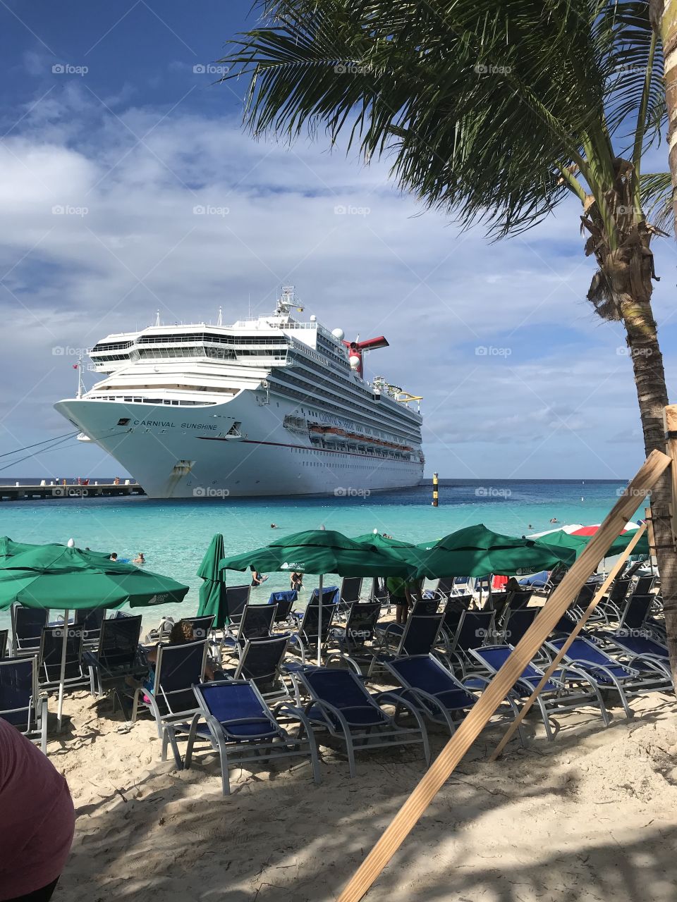 Travel cruise ship island destination 