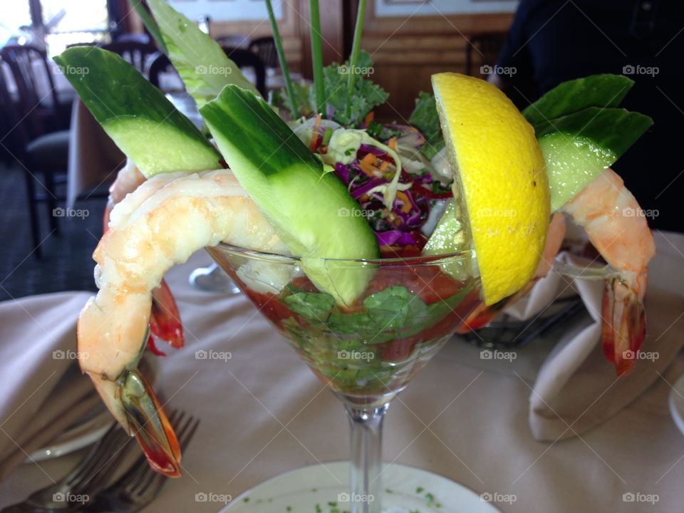 Shrimp Cocktail Appetizer