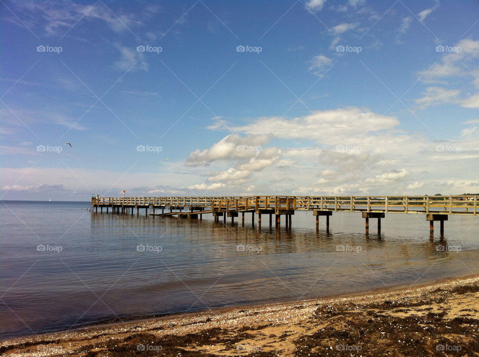 beach sweden clouds moln by ingrid13