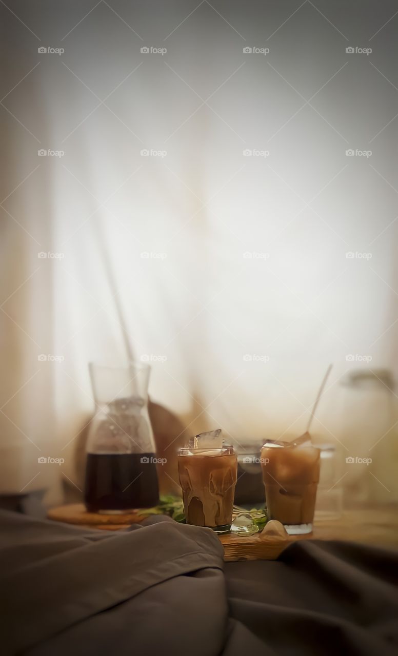 My cold coffee's... Now who's up for some summer sunshine?
