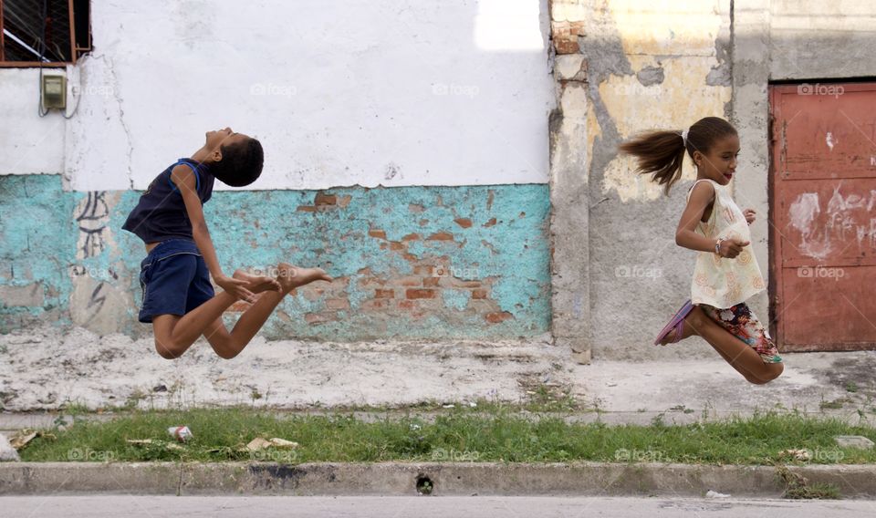 Happy Cuban Children