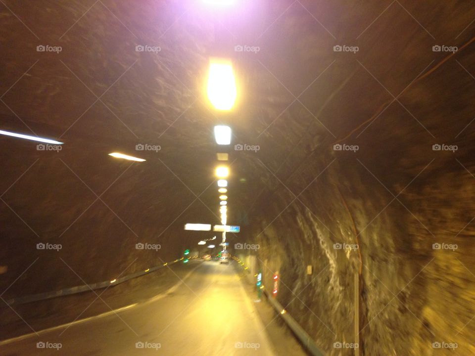 Light, Tunnel, Road, Blur, Street
