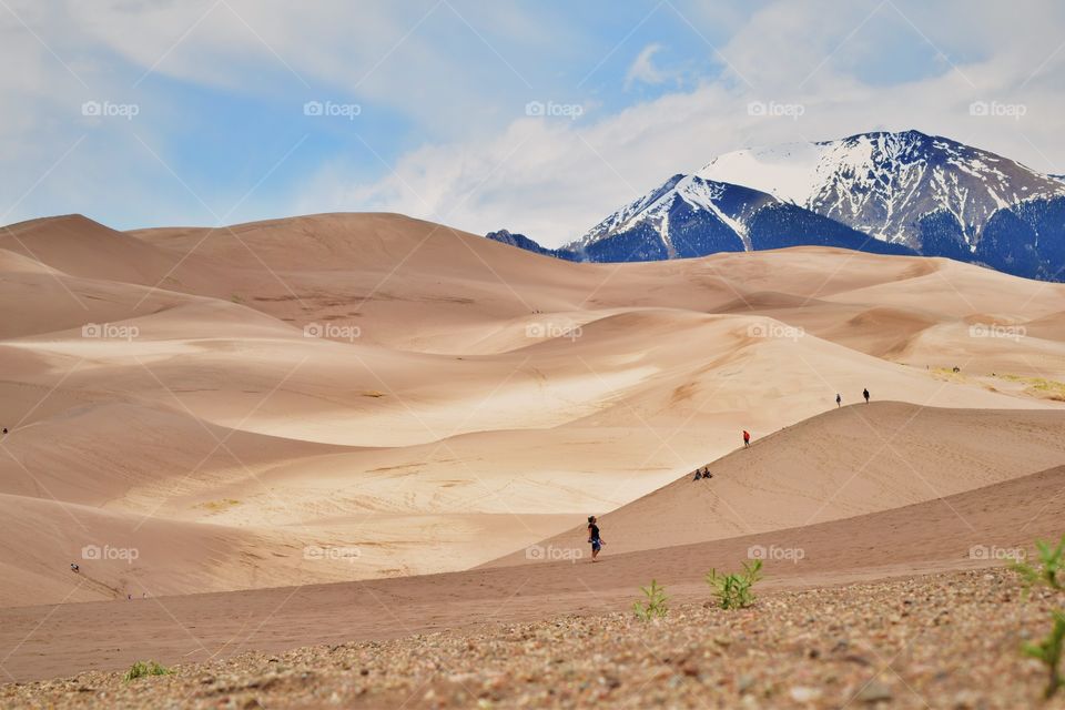 Sand dunes. Colorado