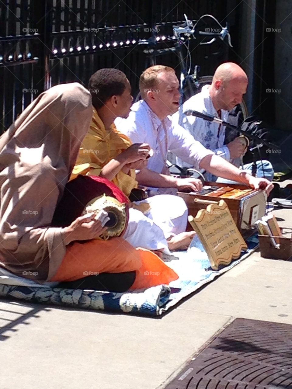 Street musicians