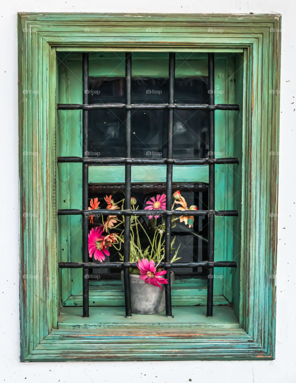 Flowers in the window