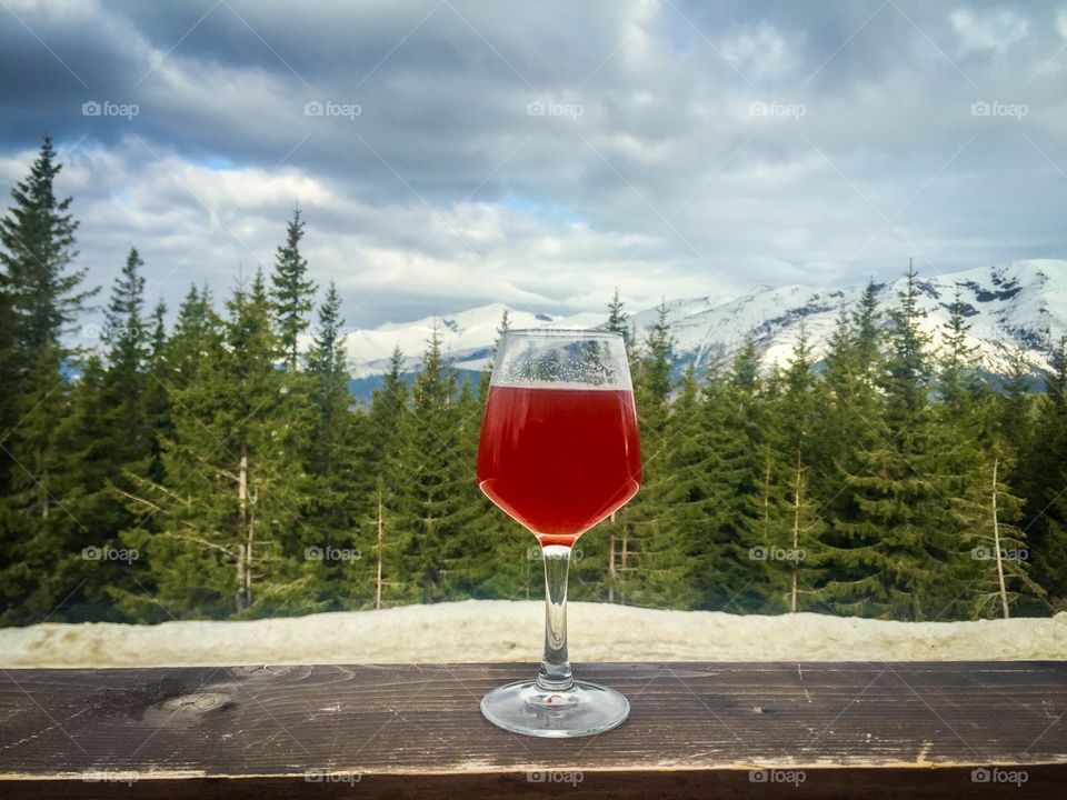 No Person, Snow, Mountain, Wood, Cold