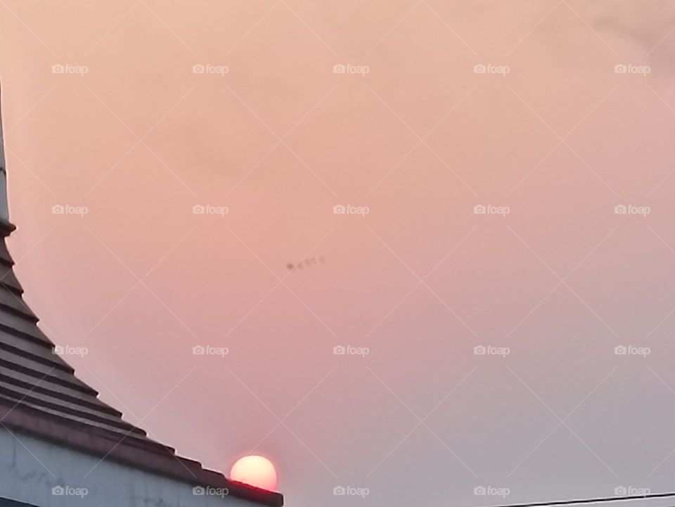 sun playing hide and seek