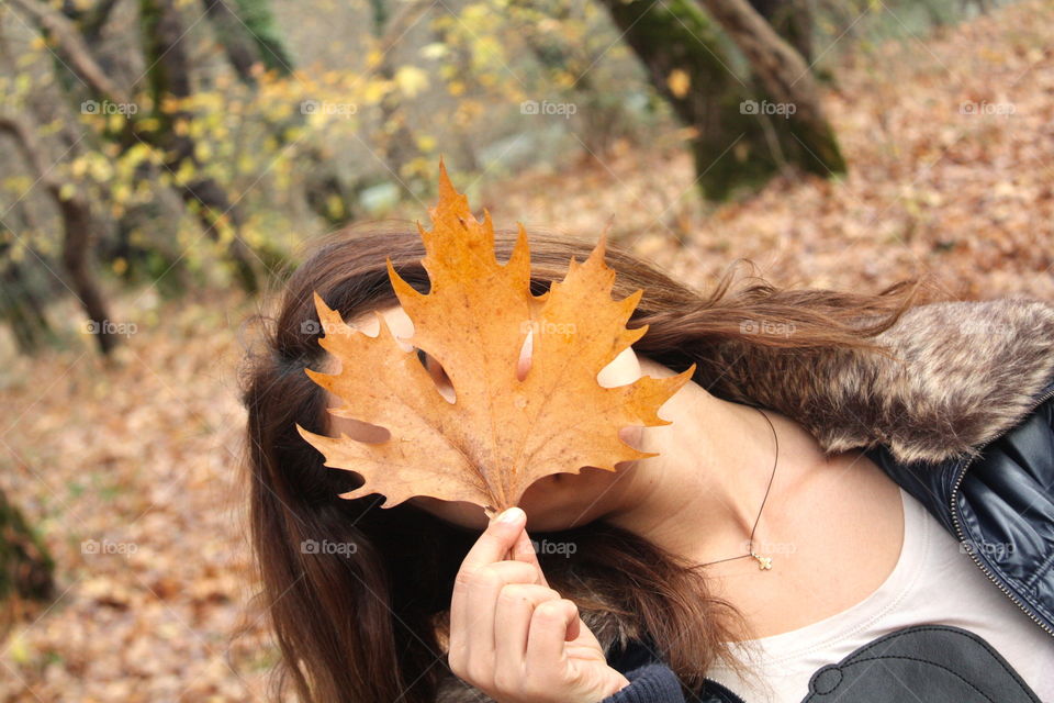 Autumn hide and seek