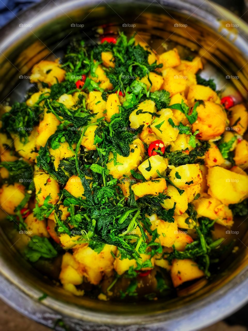 Bombay potato