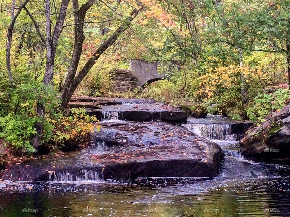 Step stone Falls, Ri 